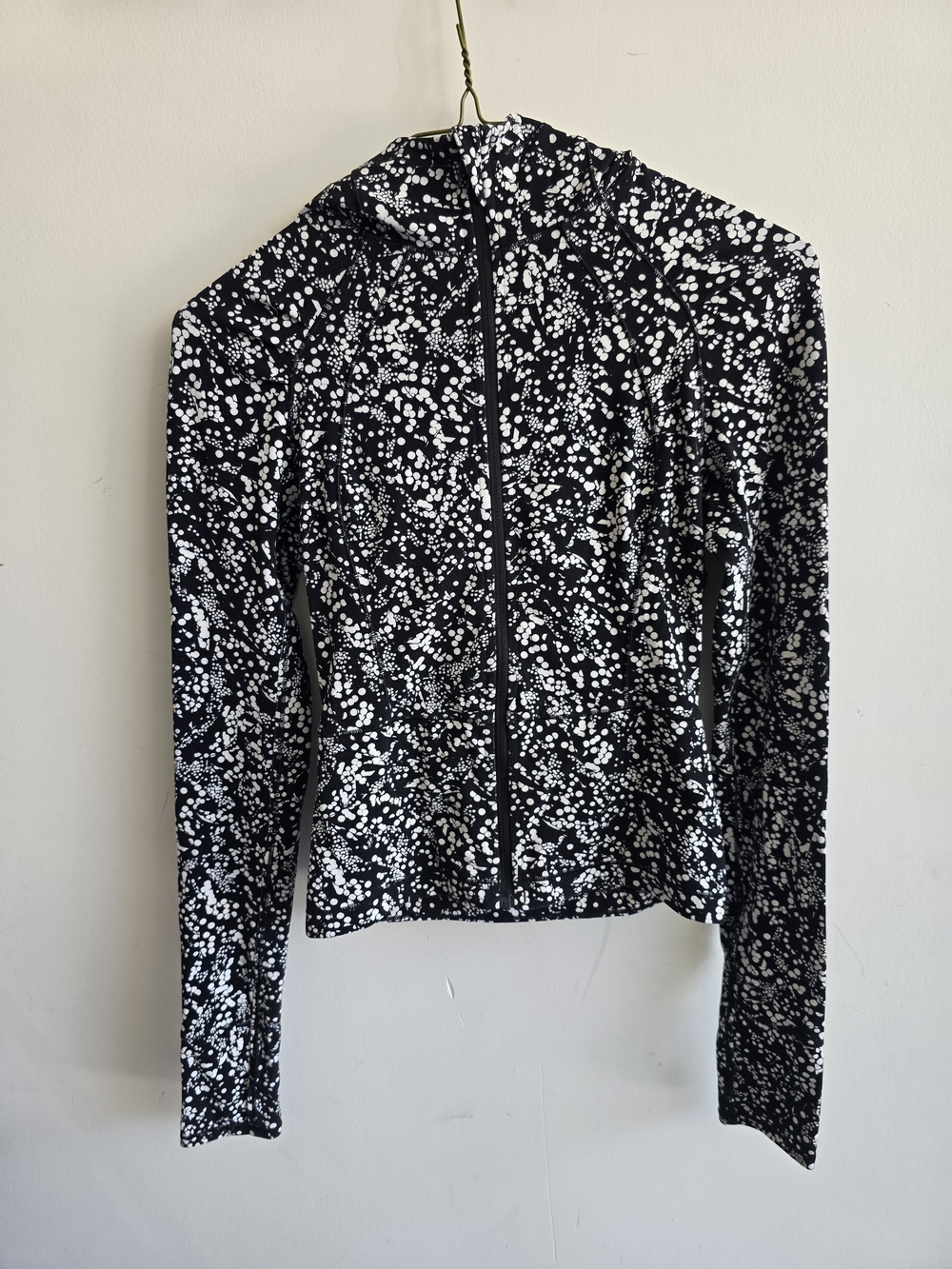 lululemon athletica Define Jacket Black & White Speckle Zip